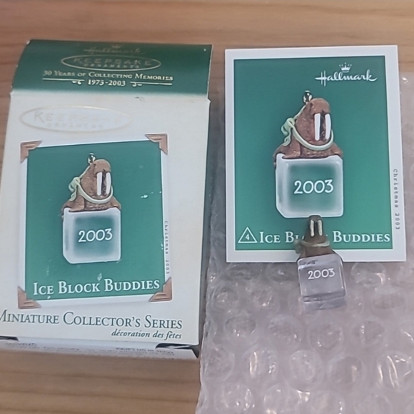 2 "Ice Block Buddies" ornaments - Picture 2 of 2